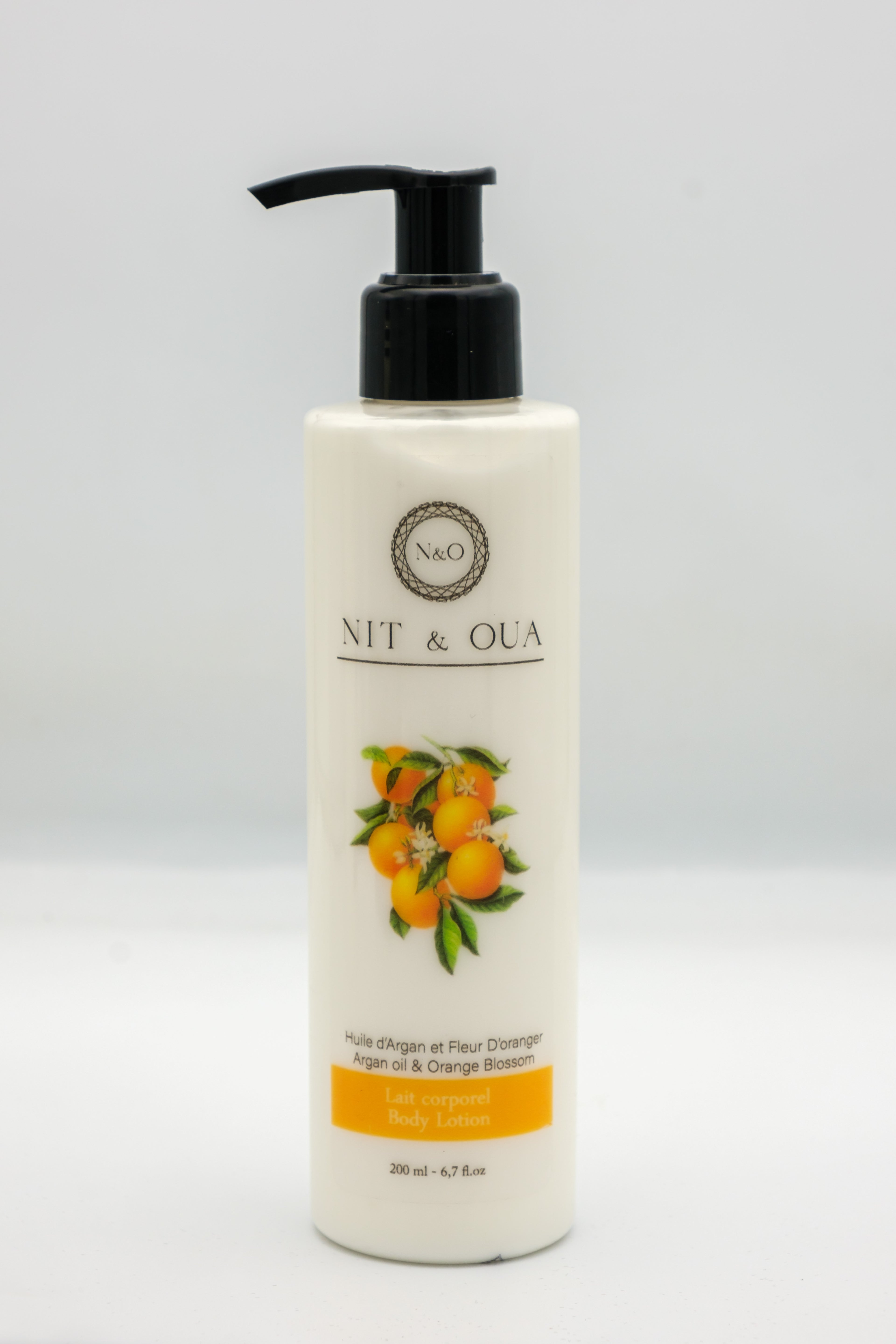 Lait corporel à base d'huile d'argan