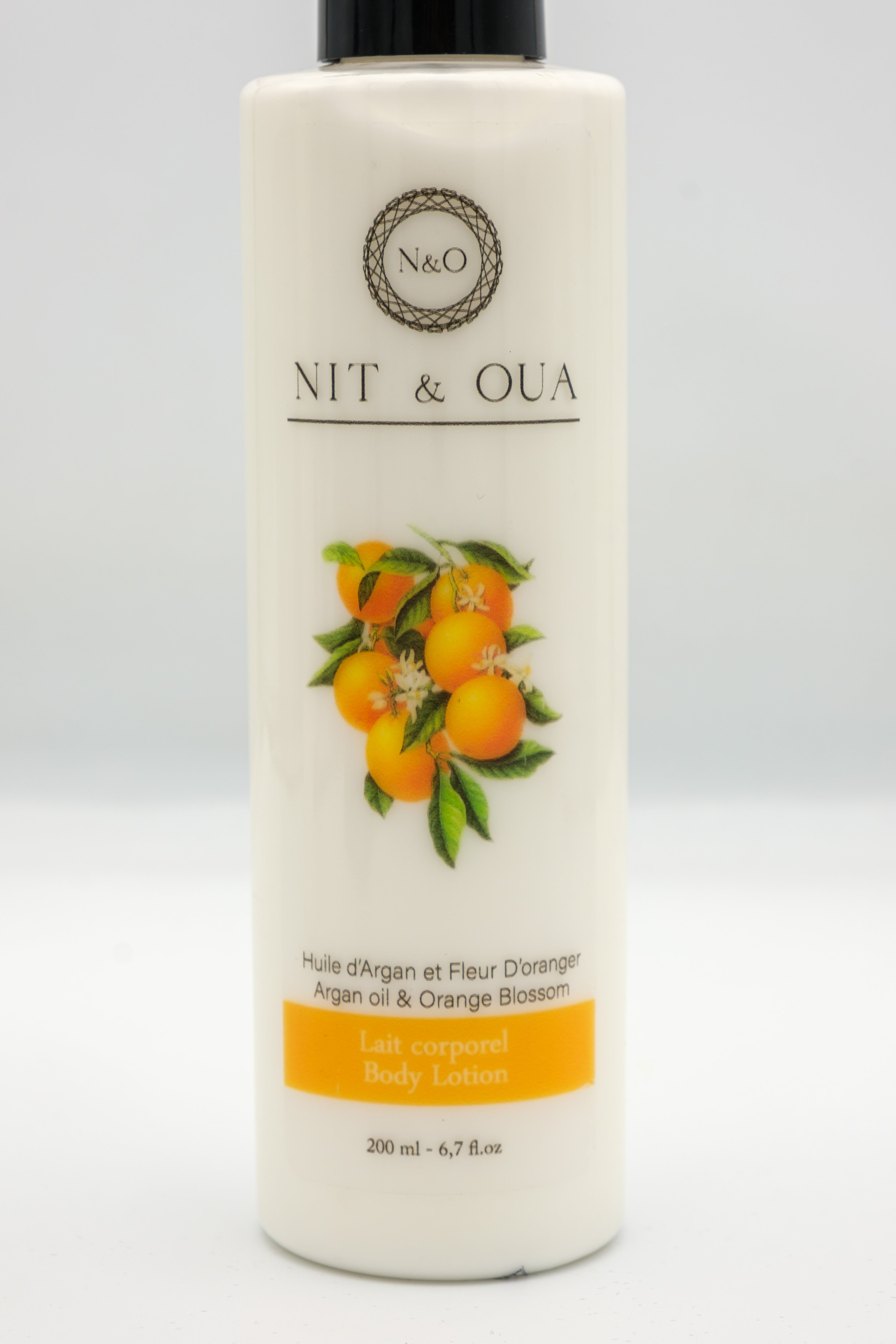 Lait corporel à base d'huile d'argan