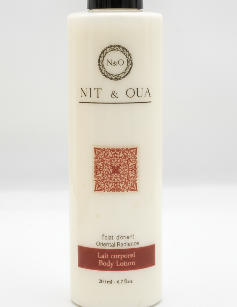 Lait corporel à base d'huile d'argan
