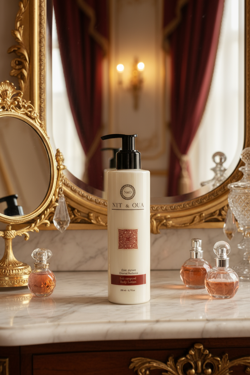 Lait corporel à base d'huile d'argan
