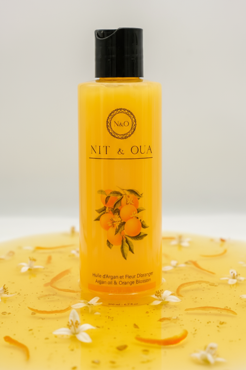 Gel douche  à l’huile d’argan