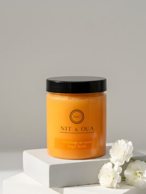 Gommage gourmand Fleur d’oranger au sucre