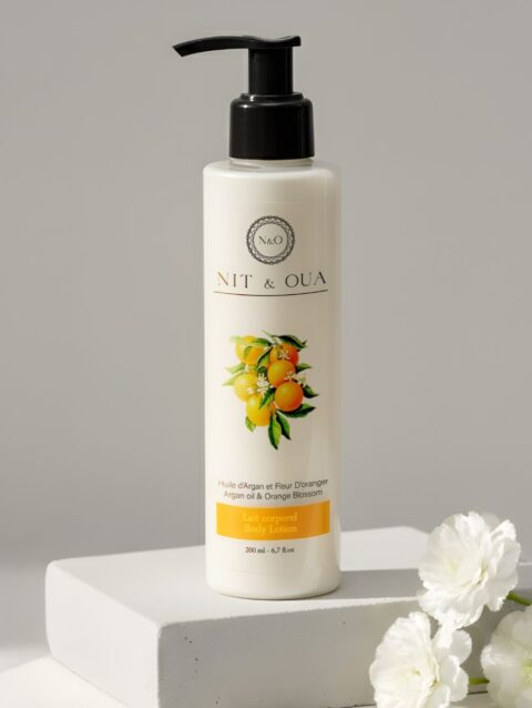 Lait corporel Fleur d’oranger à base d'huile d'argan